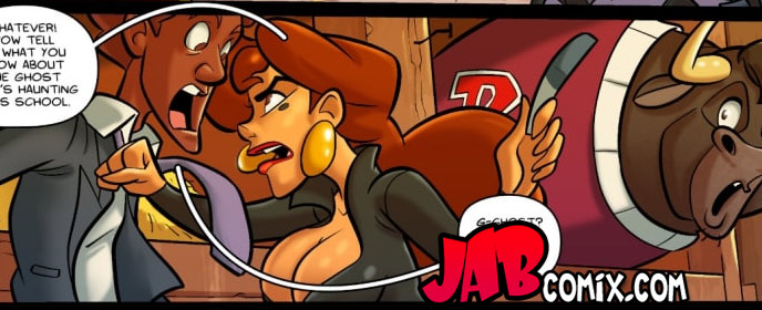 Time for some detective work - The hardon sibs 3, The mystery of the ghostly prom by jab comix