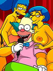 The Simptoons / The hottest milf in town / MILF Luana believes that the anal plug will indirectly make her gain more votes / by welcomix (tufos)